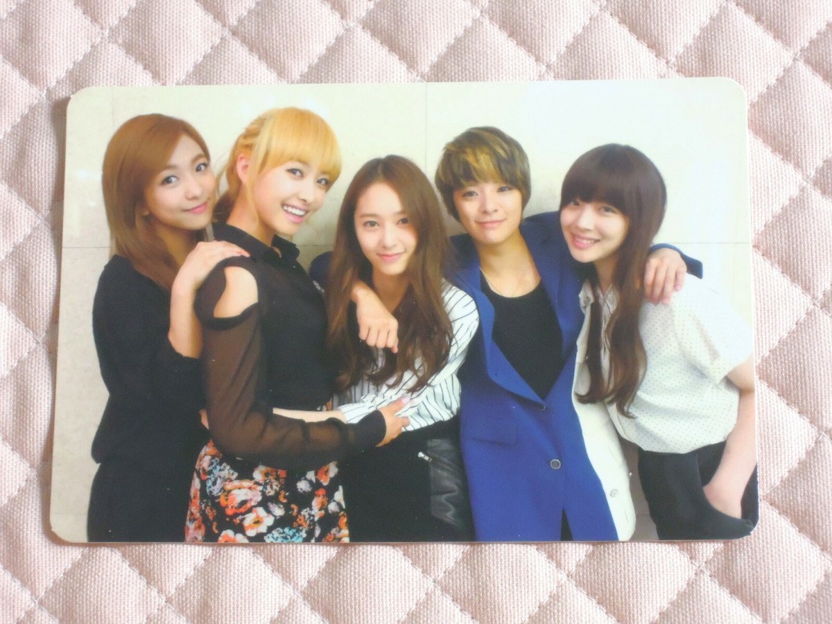Fx f(x) 2nd Mini Album Electric Shock Photocad Amber Krystal