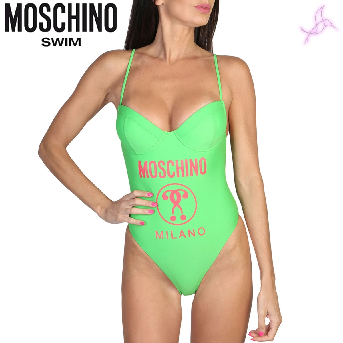 Traje de ba o Moschino A4985 4901 Mujer Verde 135514 Ropa Original