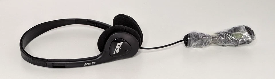 Cyber Acoustics Auriculares Estéreo ACM-70 Negro Juego de 5 NUEVO Foto 4 de 4