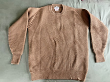 Vintage Frederick  Nelson Camelhair Sweater Mens Large Made in Scotland