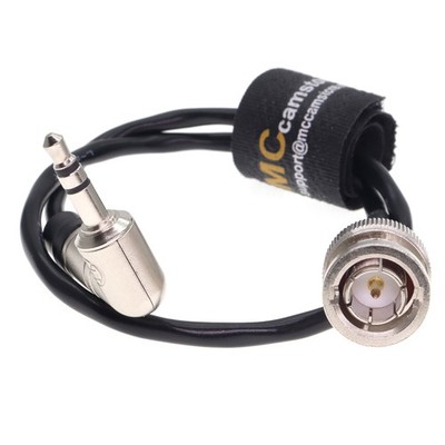 3.5 TRS JACK Timecode Cable to BNC for Sony F55 FX9 FX6 Tentacle Time Code Sync