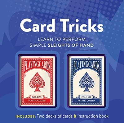 Card Tricks: Learn to Perform Simple Sleights of Hand - Includes: Two decks of