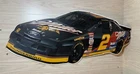 VTG Rusty Wallace #2 Miller Beer Race Car Ford Thunderbird Metal Hanging...