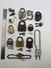 12 Vintage Padlocks W/ Keys Corbin YALE Eagle DeLuxe Skeleton Myson — photo 1