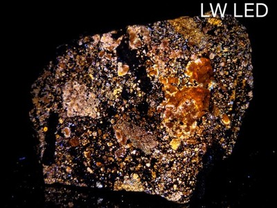 Fluorescent Multicolor Phoshorese Sphalerite Horn Silver Mine, Utah 282 Grams