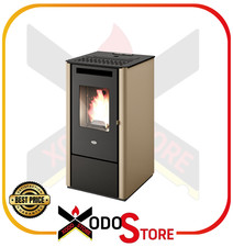 Stufa a pellet EVA CALOR modello KALI 9,5 kW 5 STELLE - invia mail per sconto
