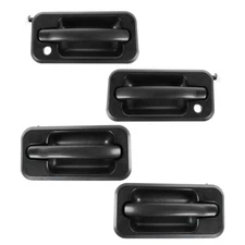 Exterior Door Handle Set-4 Piece TRQ DHA36805 fits 2003 Hummer H2