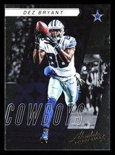 Dez Bryant 2017 Panini Absolute #25 Dallas Cowboys NFL FOOTBALL CARD