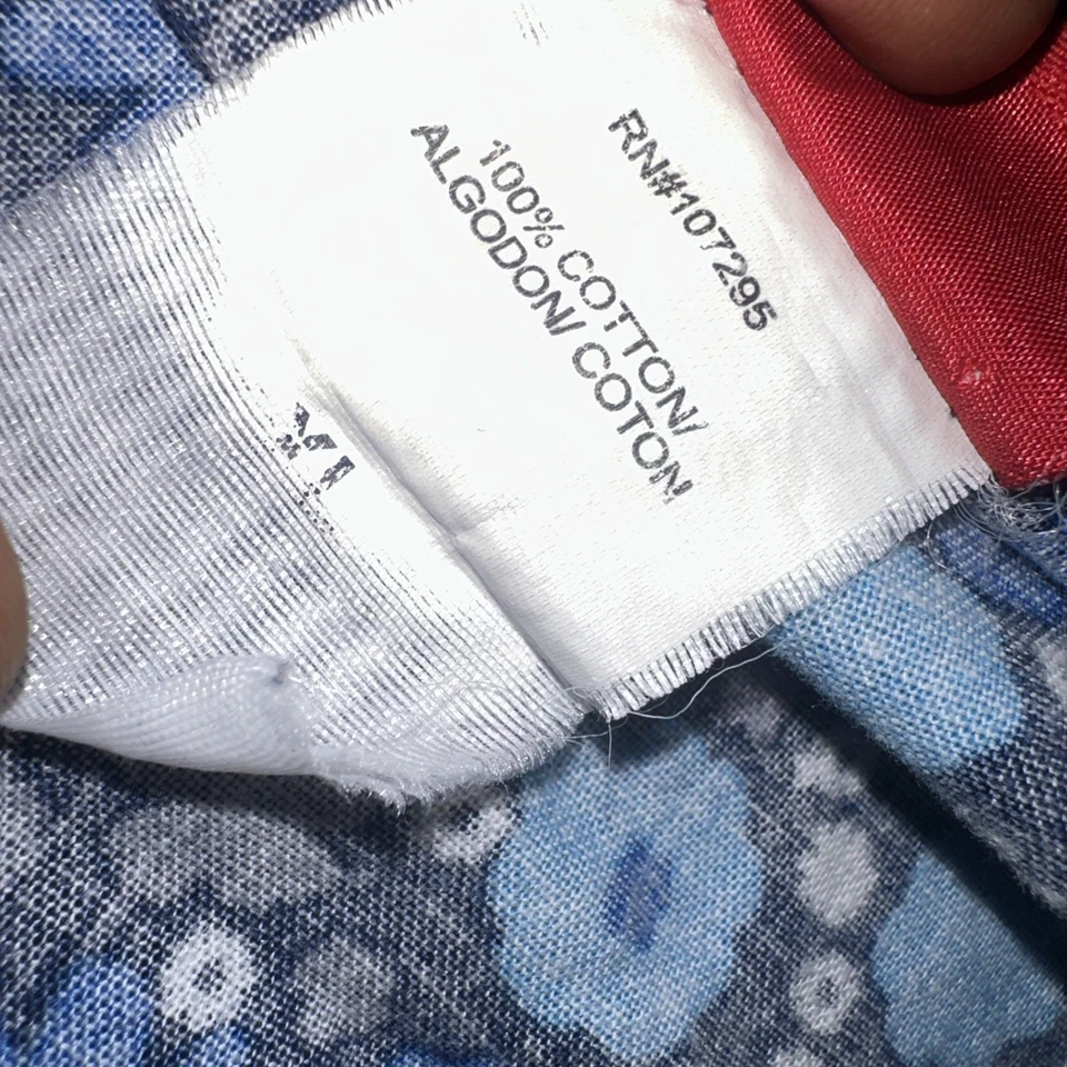 Scrub Dickies цветочный маргаритки сад весна длинным рукавом кнопка скраб Xl - Изображение 3 из 4