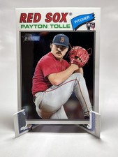 2026 Topps Heritage Rookie Payton Tolle Chrome #386 - Boston Red Sox MLB
