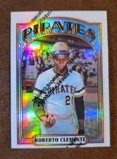 1998 Topps - Roberto Clemente Reprints Roberto Clemente #18 Finest Refractor