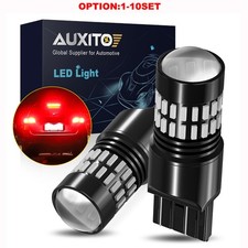 3157 3156 LED Reverse Tail Brake Stop Turn Signal DRL Light Bulb 6500K Red 2-20x