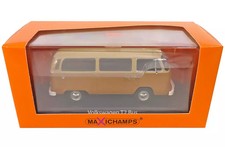 1/43 Volkswagen T2 Bus 1972 Beige Brown Diecast Model Used 940053001