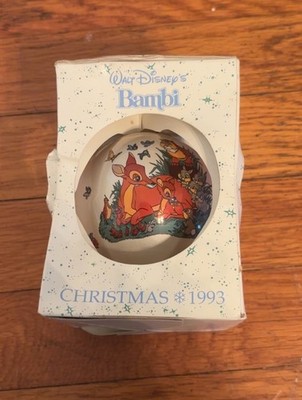 WALT DISNEY Bambi Christmas Orament 1993 Schmid Collectible