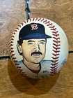 DWIGHT EVANS RED SOX Signed Original Artwork Baseball by Dean Murphy SUPER RARE