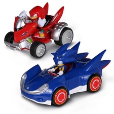 Sonic The Hedgehog Knuckles & Sonic Pull-Back Racers - 2-Pack