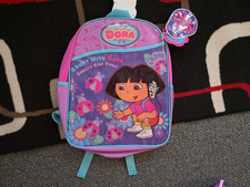 Dora Backpack Top Handle Bonus Ladybug Coin Purse Count with Dora 1 2 3 4 5 New