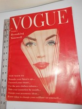January 15th, 1959 VOGUE MAGAZINE Great bathing suit fashions etc.