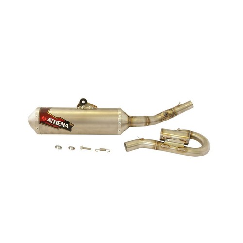 Auspuff Endtopf Krümmer muffler frontpipe passt an Honda Cr250f Crf 250 R 11-13 - Afbeelding 1 van 5