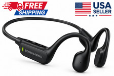 Bone Conduction Hearing Amplifier Bluetooth Open Ear Wireless Headphones