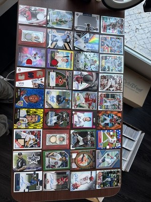 200 BASEBALL CARDS Rookies, Stars, Numbered, Autos - Request Team or Player 