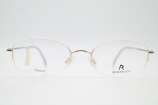 Brille Rodenstock R 4434 Titanium Gold Kupfer Halbrand Brillengestell Neu