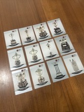 NHL Pro Set 1990 Trophies Hockey Cards Assorted Lot Of 12