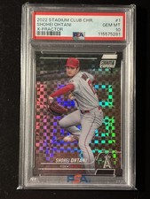 2022 Topps Stadium Club Chrome - Shohei Ohtani #1 X-Fractor Pop Only 188 