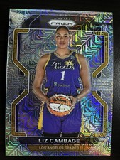 2022 Panini Prizm WNBA #70 Liz Cambage Mojo #/25