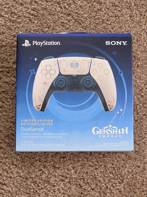 Genshin Impact Limited Edition PS5 Dualsense Controller, BRAND NEW AND SEALED 