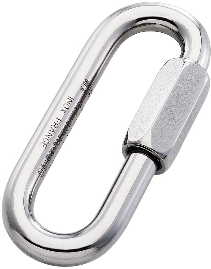 10mm Steel Quick Link Carabiner - Durable Rust-Resistant Lightweight Clip 4590₽