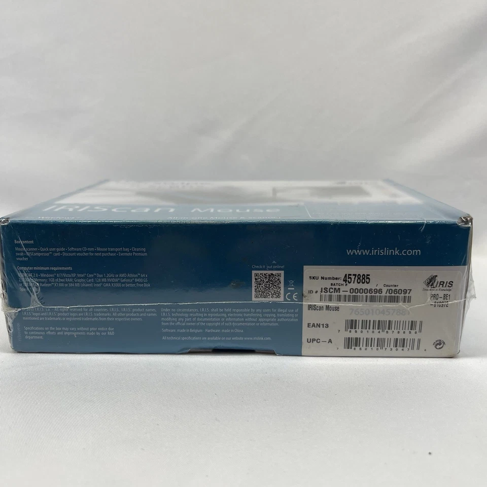 IRIScan Mouse All-In-One Scanner for Windows & Mouse 457885 NIB New & Sealed - Image 4 of 4