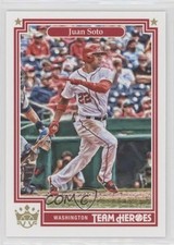 2019 Panini Diamond Kings Team Heroes Holo Gold Juan Soto #TH-15 06hs