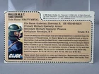 GI Joe 1985 Heavy Metal Brown Back File Card Mauler M.B.T.