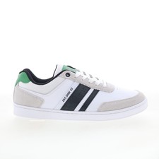 DVS Milan ST DV03130102 Mens White Leather Skate Inspired Sneakers Shoes