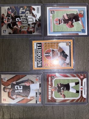 Panini NFL Rookie Card Lot (5) - Shedeur Sanders Cleveland Browns