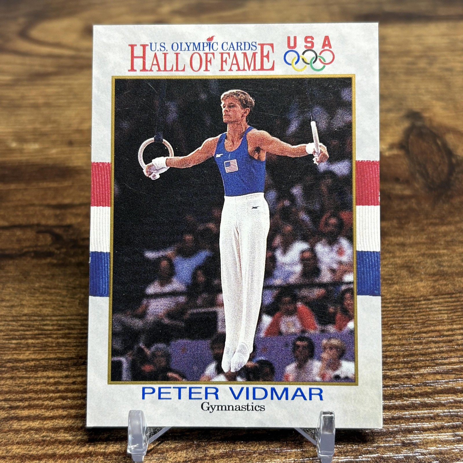 1991 Impel U.S. Olympic Hall of Fame #84 Peter Vidmar