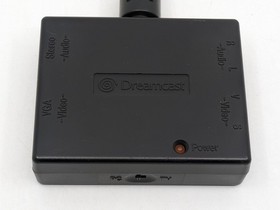 Sega Dreamcast VGA Box Adapter HKT-8100 Official OEM Connection Cable Tested