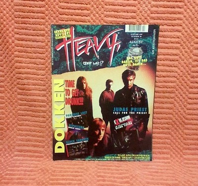 Heavy oder was - Metal Magazin - Dokken - Nummer 20 - Jahrgang 1995