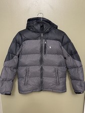 Polo Ralph Lauren hooded down puffer jacket. Size 14/16 Boy Youth