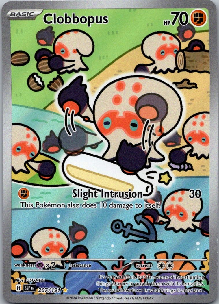 Clobbopus - 207/191 - SSP - Holofoil - Illustration Rare