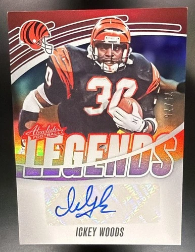2025 Panini Absolute Ickey Woods Red (RAW)