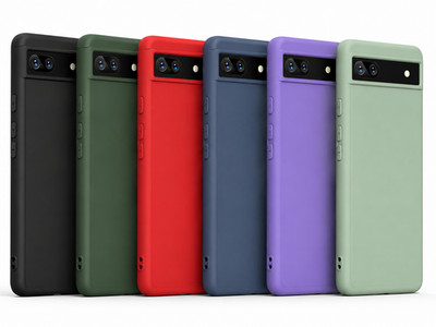 Schutzhülle für Google Pixel 6A Handy Hülle Slim Silikon Case Cover Tasche