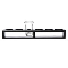 Wood Cup Stand Bottle Holder Holders Drinking Glasses Storage Organizer