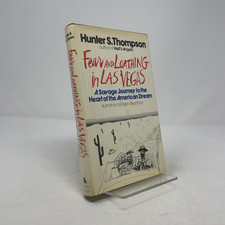Fear and Loathing in Las Vegas by Hunter S. Thompson HC First Edition  Very Good