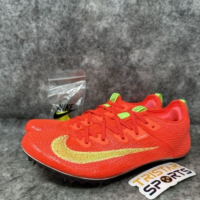 Nike Zoom Superfly Elite 2 Track Shoes Mens Sz 4 Womens Sz 5.5 Crimson Lime