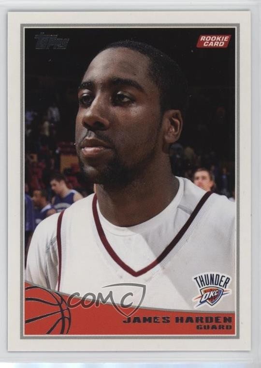 2009-10 Topps James Harden #319 11qd