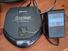 Sony D-171 Portable Discman CD Player Vintage Tested Working