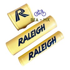Raleigh MINI  Burner Yellow Vinyl Padset With Black Writing