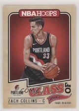 2017-18 Panini NBA Hoops Class of 2017 Zach Collins #10 Rookie RC x1r